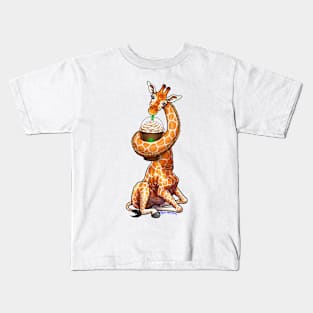 Giraffuccino Kids T-Shirt